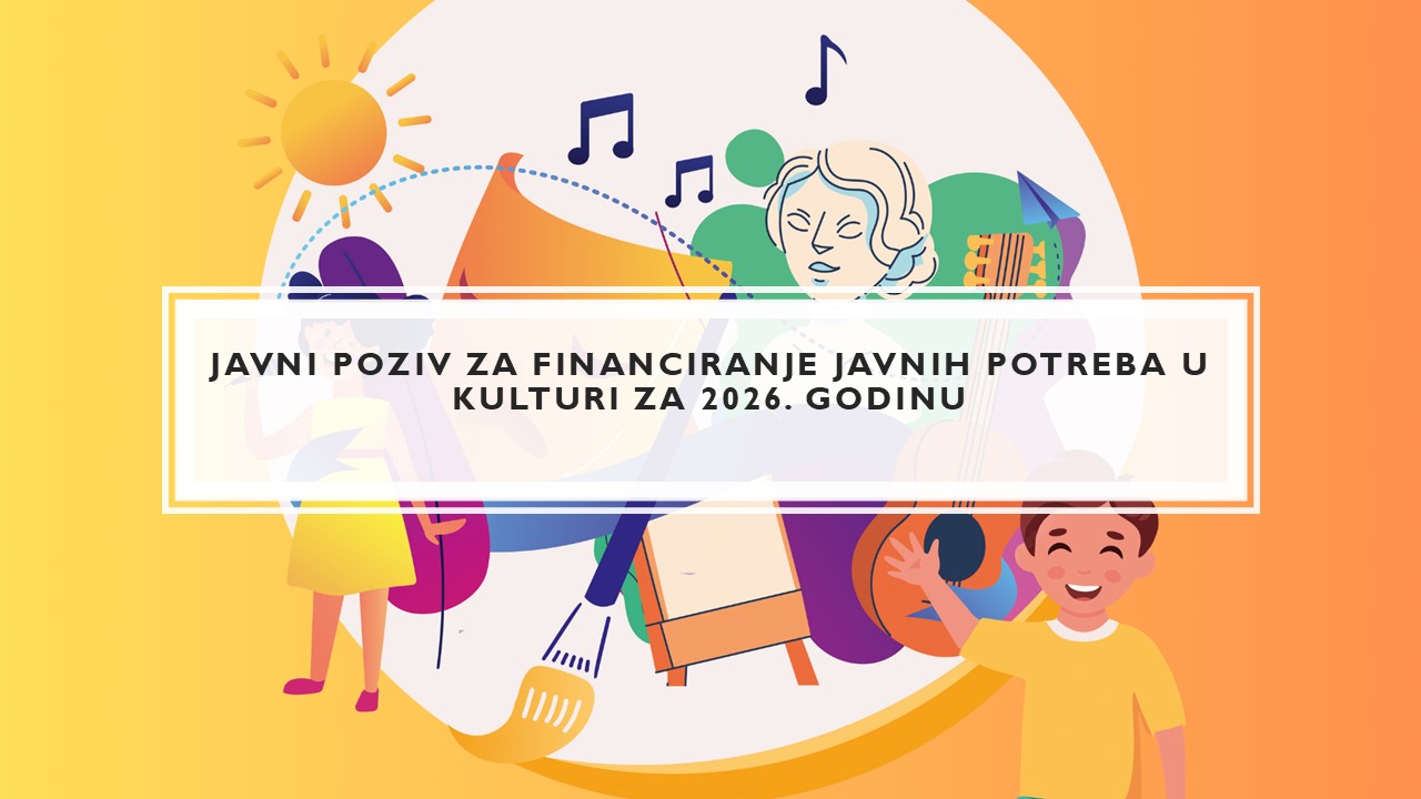 JAVNI POZIV ZA FINANCIRANJE JAVNIH POTREBA U KULTURI OPĆINE KOLAN ZA 2026. GODINU